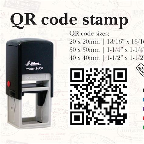 Image result for QR Code Stamp Design