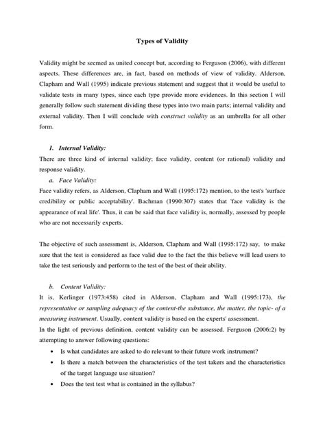 Validity Statistics 的图像结果