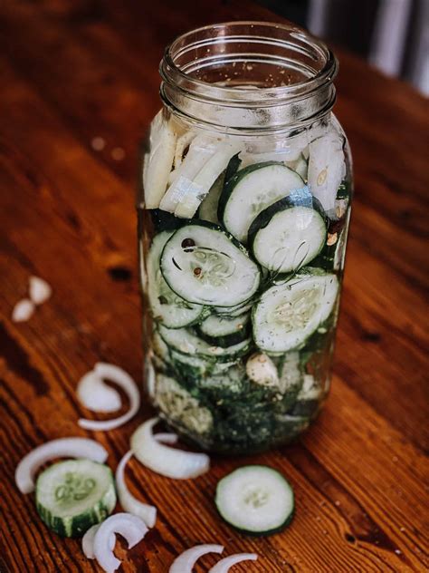 Easy Fermented Pickles with Onions - Homegrown Hopes
