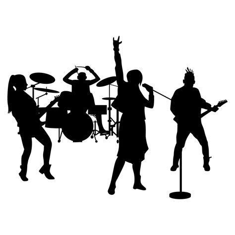 Rock Band Silhouette