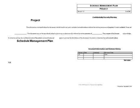 Project Schedule Management Plan 的图像结果
