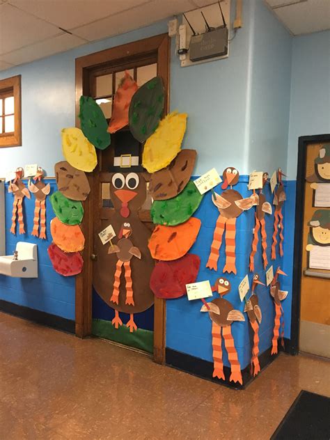 Minion Classroom Door Decorations Thanksgiving