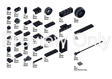 Image result for LEGO Humvee Instructions Simple
