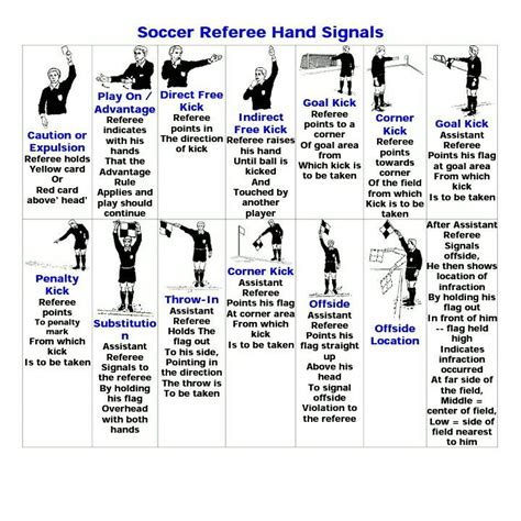 Image result for Referee Signals FIFA