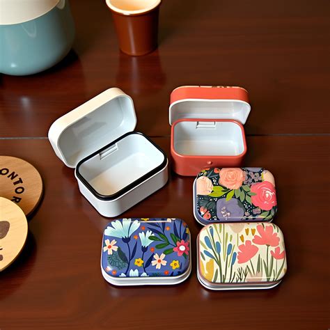 Cute Mini Tin Boxes | Random Set of 6 – Home and More by JSS
