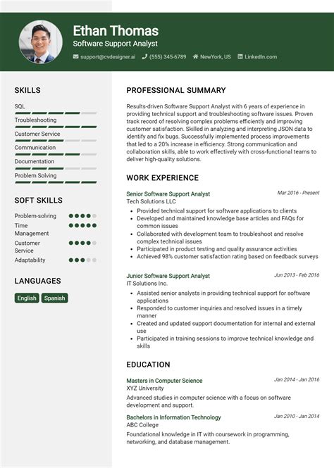 Image result for Software Manager Resume Examples