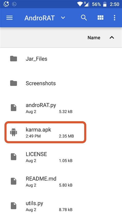 Image result for AndroRAT GitHub Tutorial
