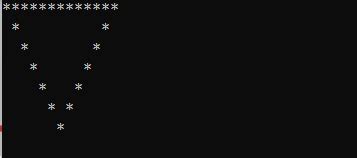 Image result for Diagonal Form of Matrix in C Star Pattern