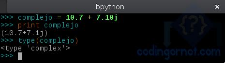 Complex Python 的图像结果