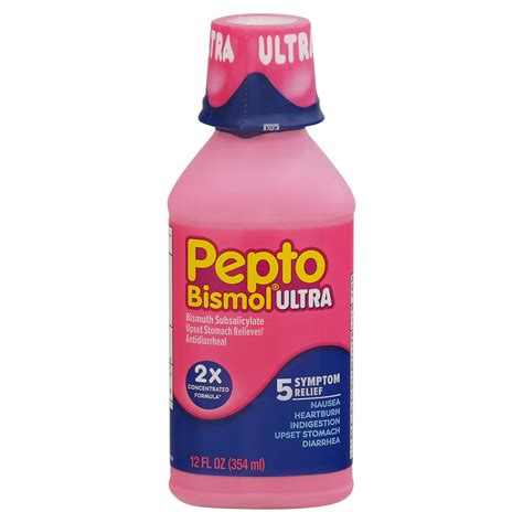 Pepto Bismol Ultra Vs Regular at Page Koenig blog