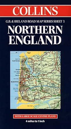 Buy Road Map Great Britain and Ireland: Sheet 3 – Northern England ...