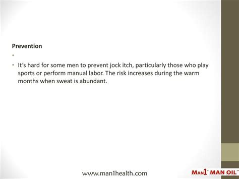 PPT - Male Organ Rash: Preventing and Treating Jock Itch PowerPoint Presentation - ID:7159255