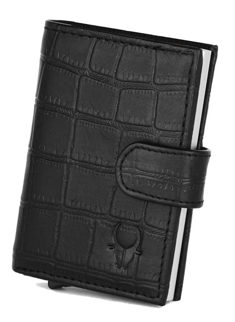 WildHorn® RFID Protected Unisex Genuine Leather Card Holder – WILDHORN