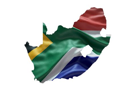 South Africa map outline icon. PNG alpha channel. Country with national ...