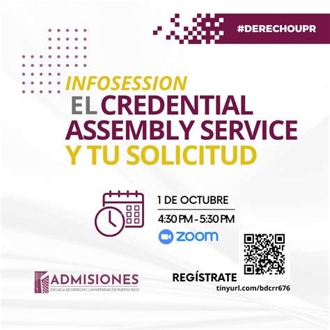 Infosession: Charla sobre el Credential Assembly Service (CAS) y la solicitud de admisión ...