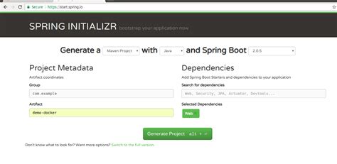 How to Spring Boot Application in Docker IntelliJ 的图像结果