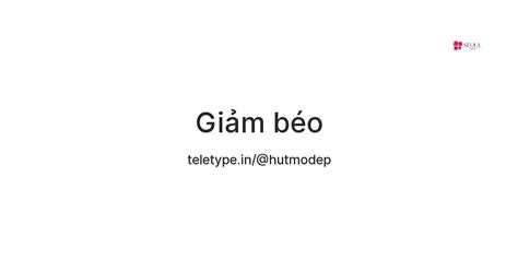 Giảm béo — Teletype