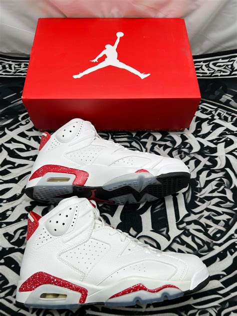QC Air Jordan 6 Red Oreo : r/Repsneakers