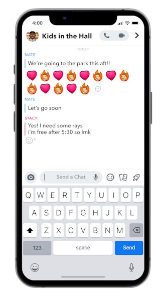 Image result for Snapchat Text Message