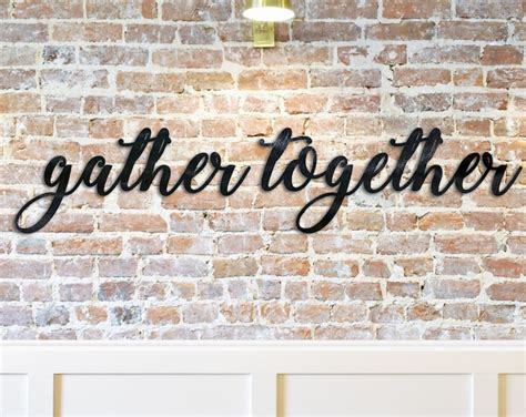 Image result for Gather Together Sign