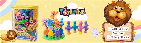 Buy Toyshine 28 pc DIY Alphabet Learning Blocks with Baseplate and ...