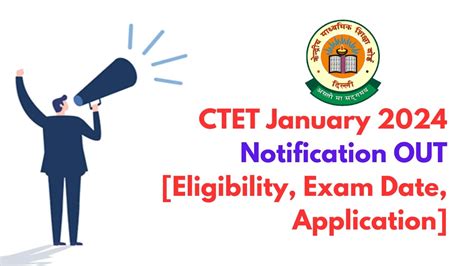 CTET Notification 2024 | JNANAKANAJA