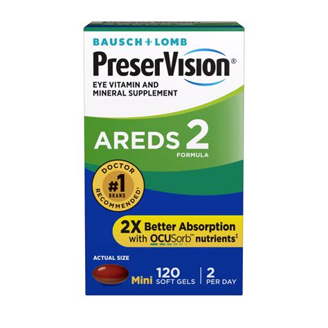 PreserVision AREDS2 MiniGels with OCUSorb™ | Bausch + Lomb Official