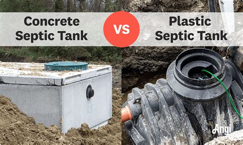 Plastic Septic Tanks Vs Concrete Tanks Septic System Repairs