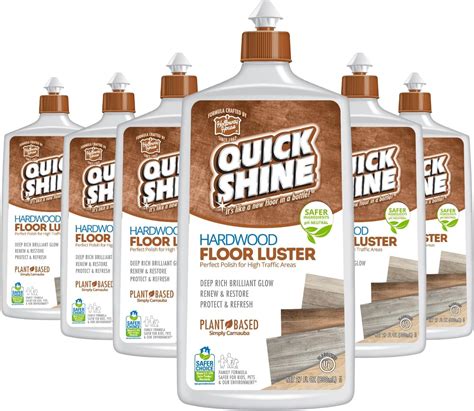 Amazon.com: Quick Shine Hardwood Floor Luster 27oz, 6Pk | Plant-Based ...