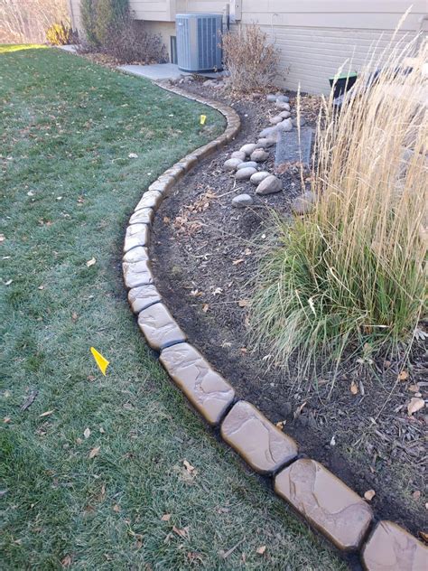 Decorative Concrete Landscape Edging | Shelly Lighting