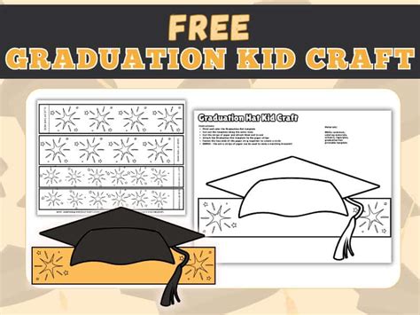 Image result for Graduation Hat Printable Pattern
