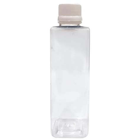 Zenvista Pet Plastic Bottle, 200ml, Transparent, Pack of 5 : Amazon.in ...
