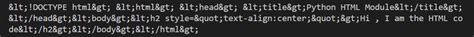Image result for Python HTML Example