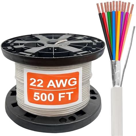 Custom Cable Connection 22 AWG 12 Conductor Stranded Shielded Plenum ...