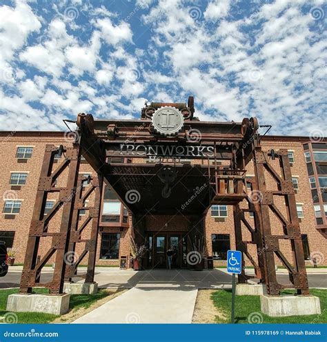 Iron Works Hotel - Beloit, WI Editorial Stock Image - Image of vacation ...