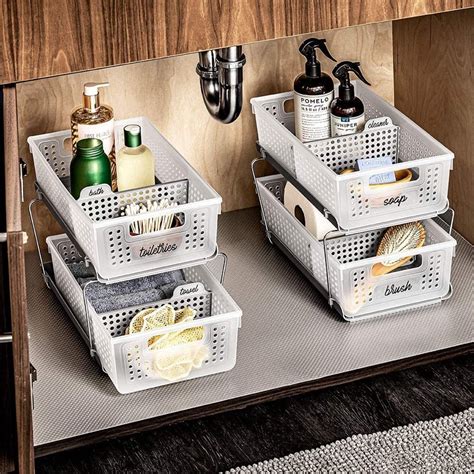 Under Sink Bathroom Storage Cabinet - Rispa
