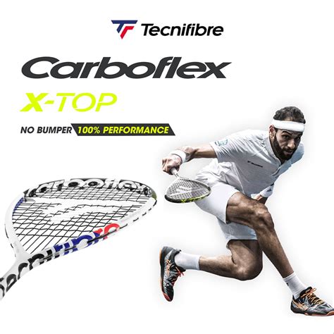 Squash Player voici la gamme Carboflex X-TOP de Tecnifibre - Protennis