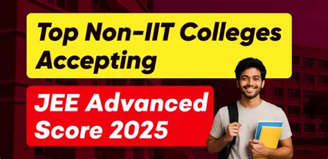 Best Non-IIT Colleges Accepting JEE Advanced 2025 Score – Full List Here