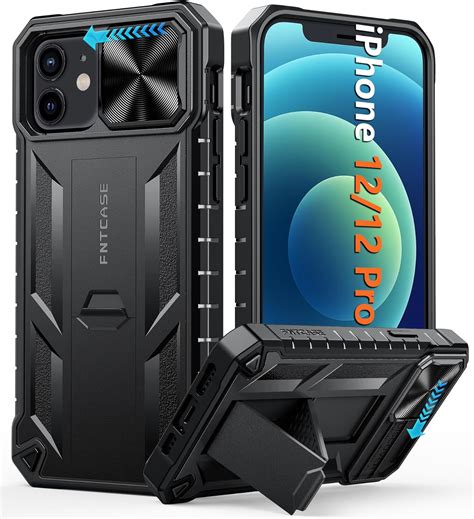 Amazon.com: FNTCASE for iPhone 12 Phone Case: iPhone 12 Pro Military ...