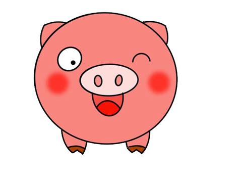 小猪怎么画呢，小猪手绘的画法步骤教程-黄鹤楼动漫官方网站
