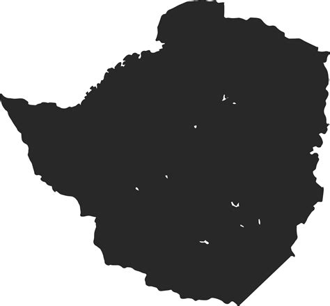 country map zimbabwe 37798034 PNG
