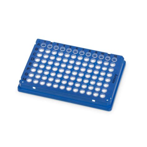 PCR-96-EPF-B-C | Axygen® RIGIPLATE® 96-Well PCR Microplate, Blue PC ...