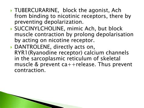 Muscle relaxants by ved prakash | PPTX