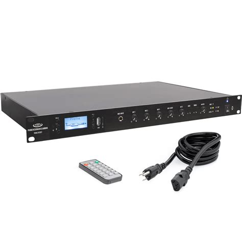 Pure Resonance Audio RMA240BT 5-Channel 240W Commercial Rack Mount ...