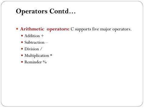 Video Tutorial On C Operators 的图像结果