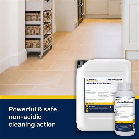 Washing Ceramic Tile Floors HG Tile Cleaner Shine Restorer 1 Litre