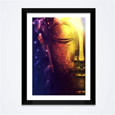 Art Bundle Gautam Buddha Wall Art Painting, Multicolor, Traditional, 11 ...
