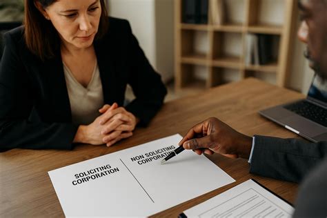 What Is Soliciting Vs Non Soliciting Corporation Status?