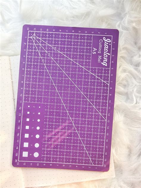 A5 Paper Cutting Mat Purple – Adriti's Home