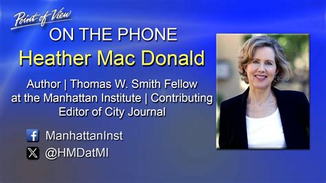 Point of View Livecast - Thursday, August 7, 2025 - Heather Mac Donald